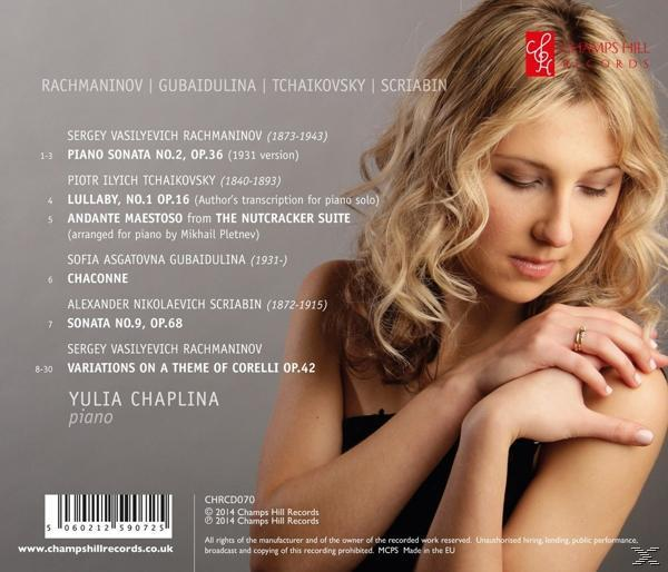 Yulia Chaplina - Russische Klaviermusik  - (CD)