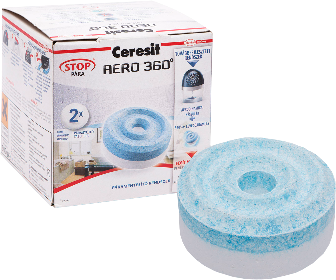 CERESIT H1660661 Aero Stop Pára páramentesítő utántöltő, 2 db