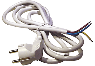 EMOS S14315 FLEXO 3X1,0 H05VV-F 5m fehér szerelt kábel