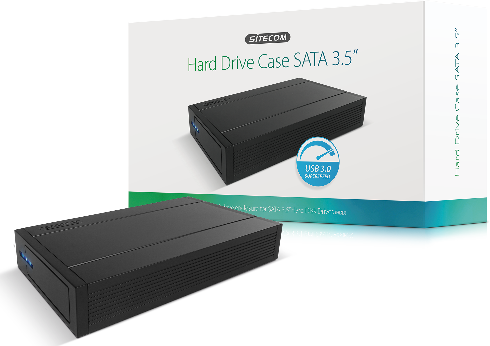 SITECOM USB 3.0 Hard Drive Case SATA 3.5” (MD-393)