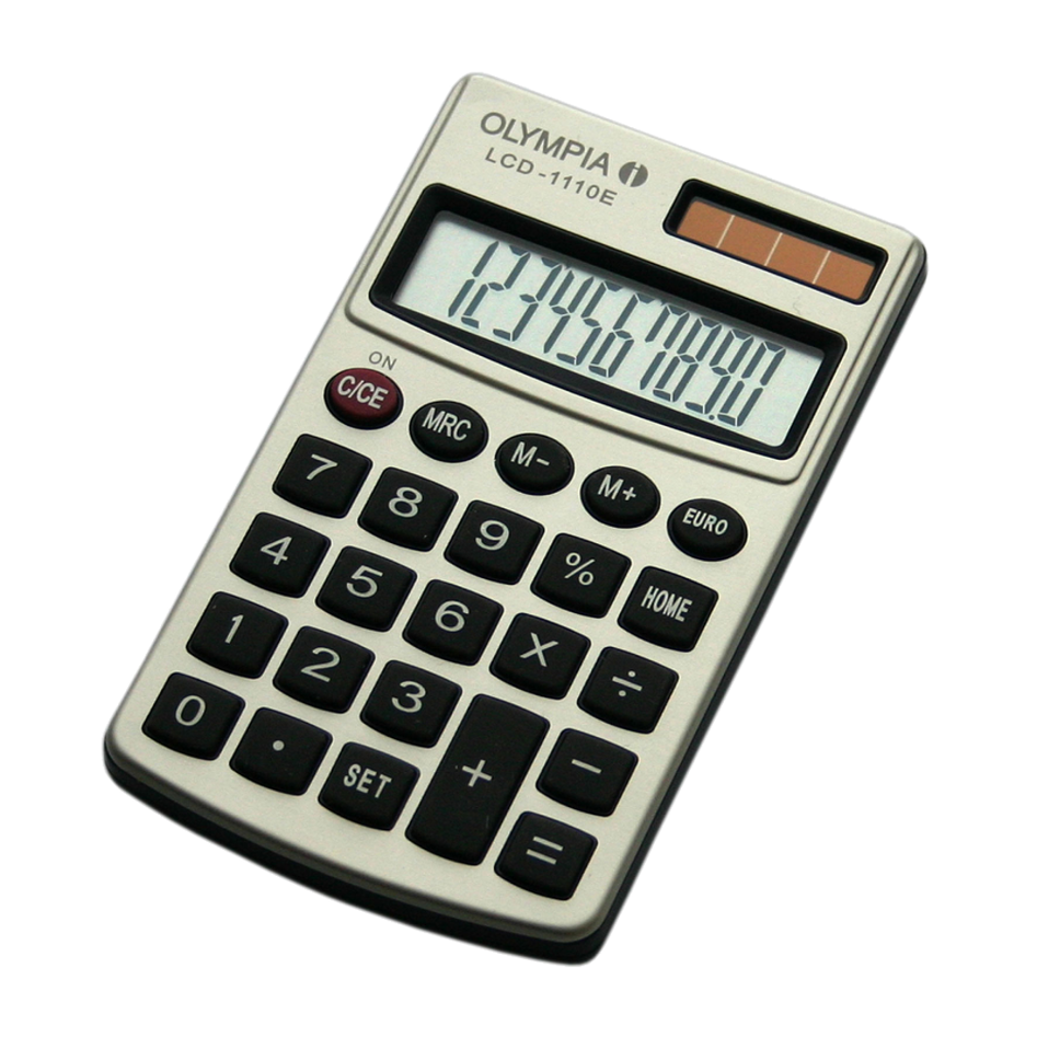 OLYMPIA LCD 1110 bézs kalkulátor