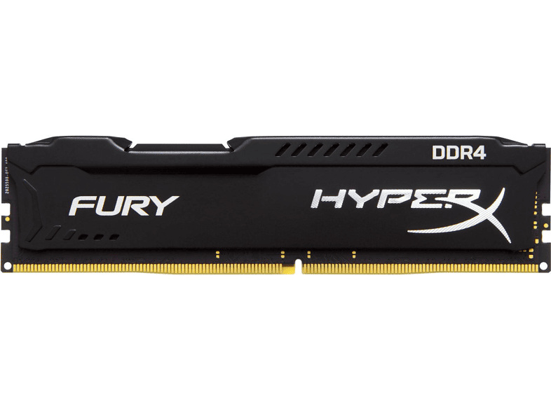 KINGSTON HyperX Fury Siyah 16GB(4GBx4) 2400MHz DDR4 Ram
