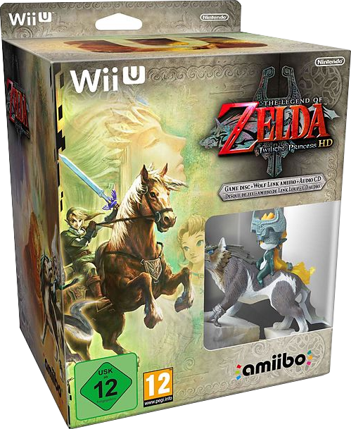 The Legend of Zelda: Twilight Princess HD + Amiibo + Audio CD NL/FR WII U