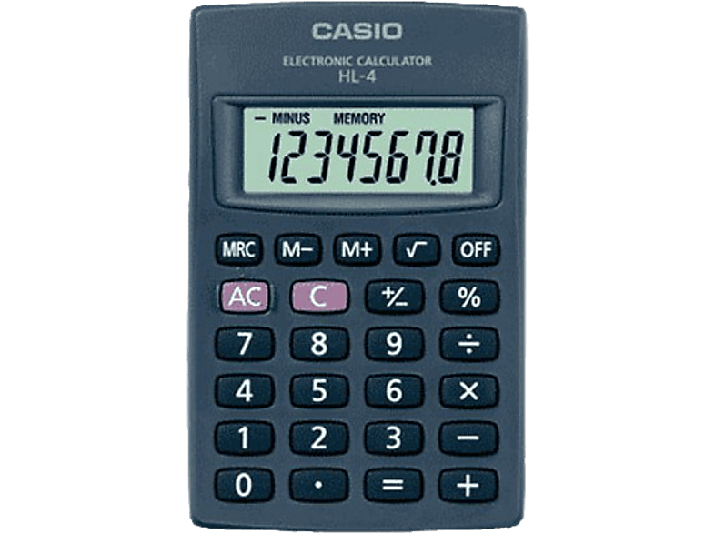 CASIO HL 4 zsebszámológép