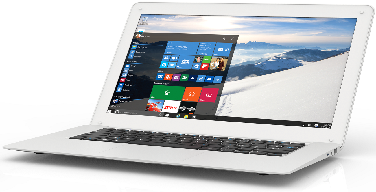 ARCHOS PC portable 140 Cesium Blanc Intel Atom Z3735F (503182)