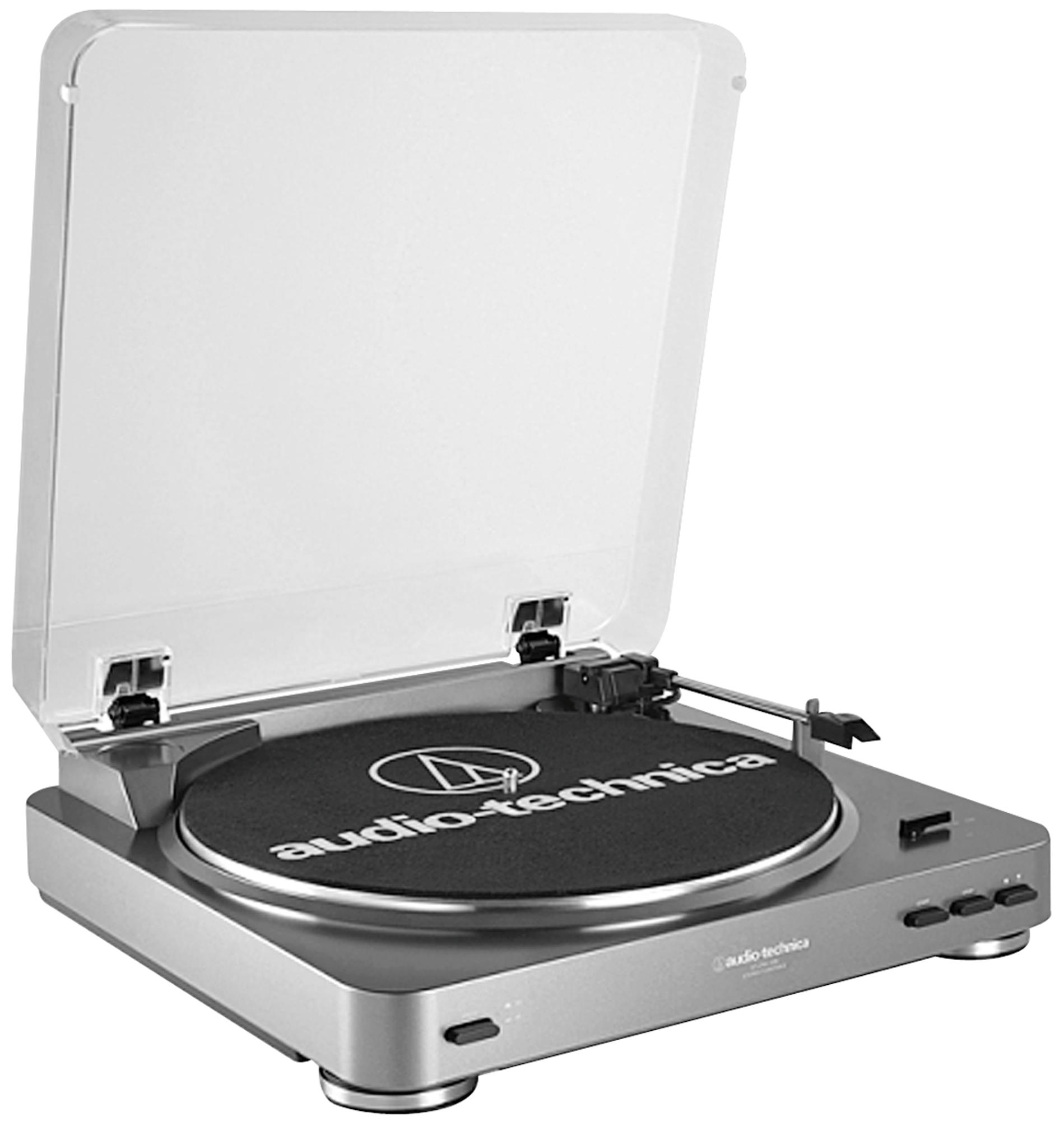 Gramofon AUDIO-TECHNICA AT-LP60USB Srebrny