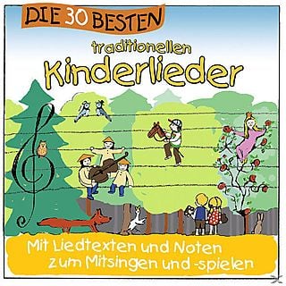Karsten Glück & Die Kita-Frösche Simone Sommerland - Die 30 Besten Traditionellen Kinderlieder [CD]