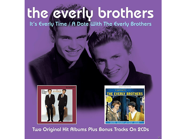 - (CD) The Time/A Everly Everly Date - It\'s Brothers Brothers With The Everly