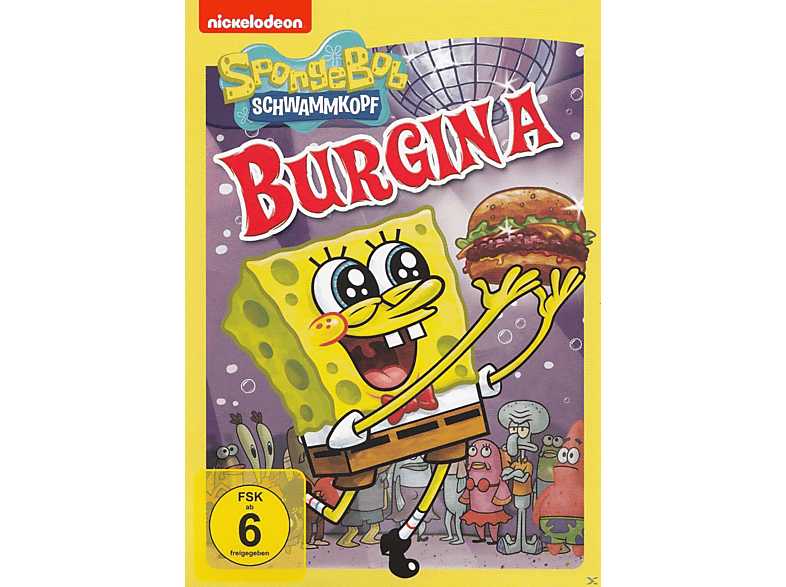 Schwammkopf DVD Burgina SpongeBob -