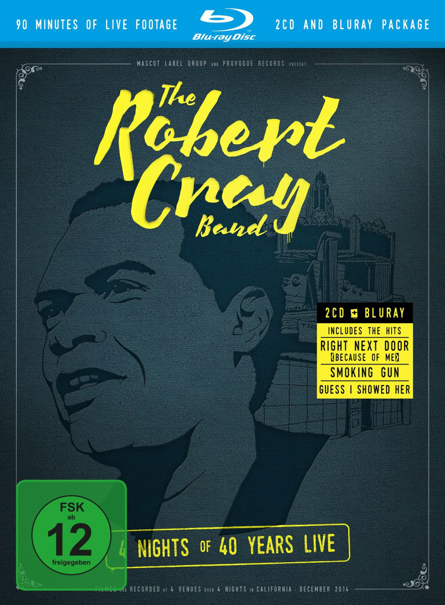 The Robert Cray Band - 4 Nights of 40 Years Live (Blu-ray)