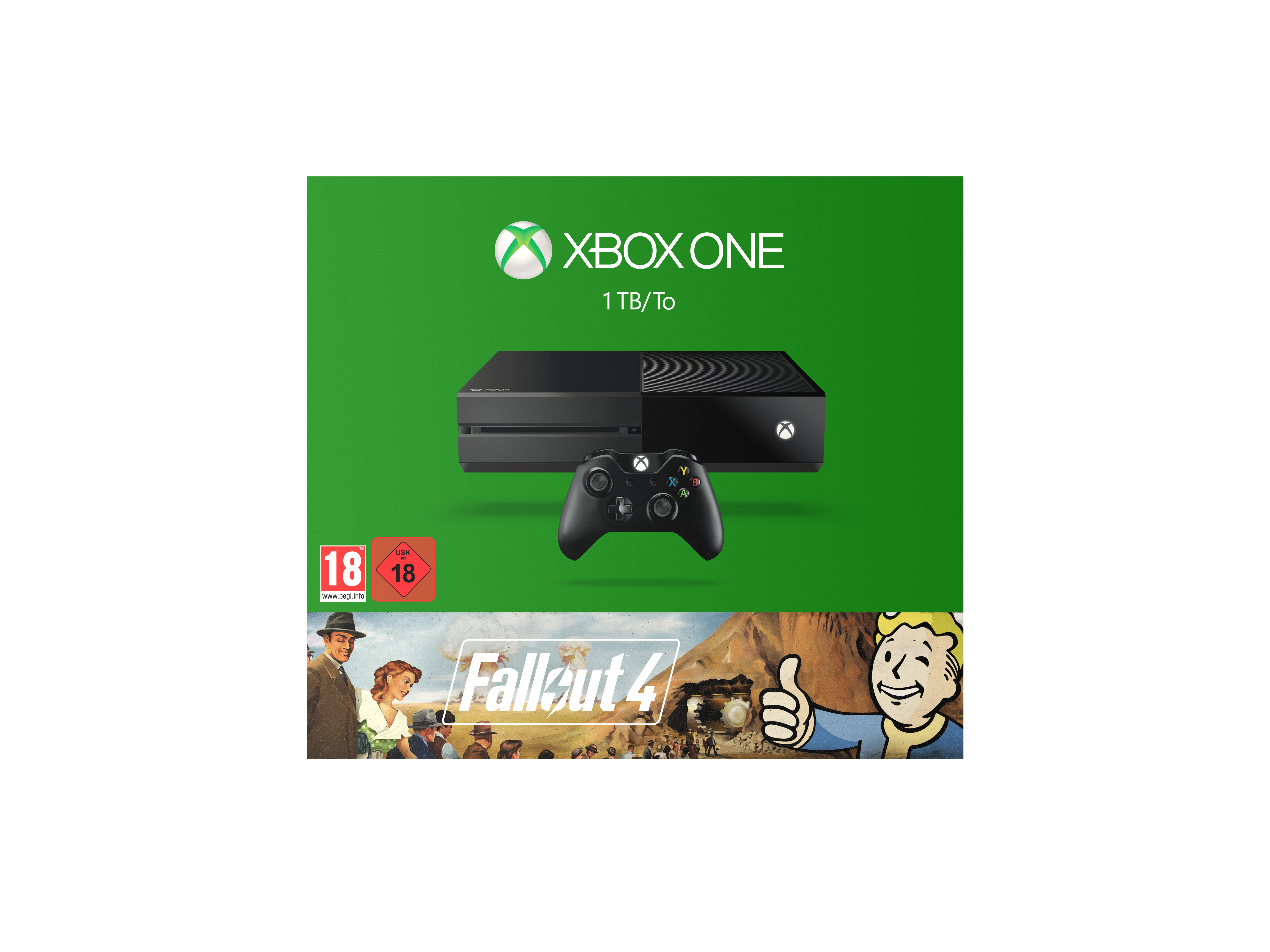 MICROSOFT Xbox One 1TB Fallout 4 + Fallout 3 Bundle