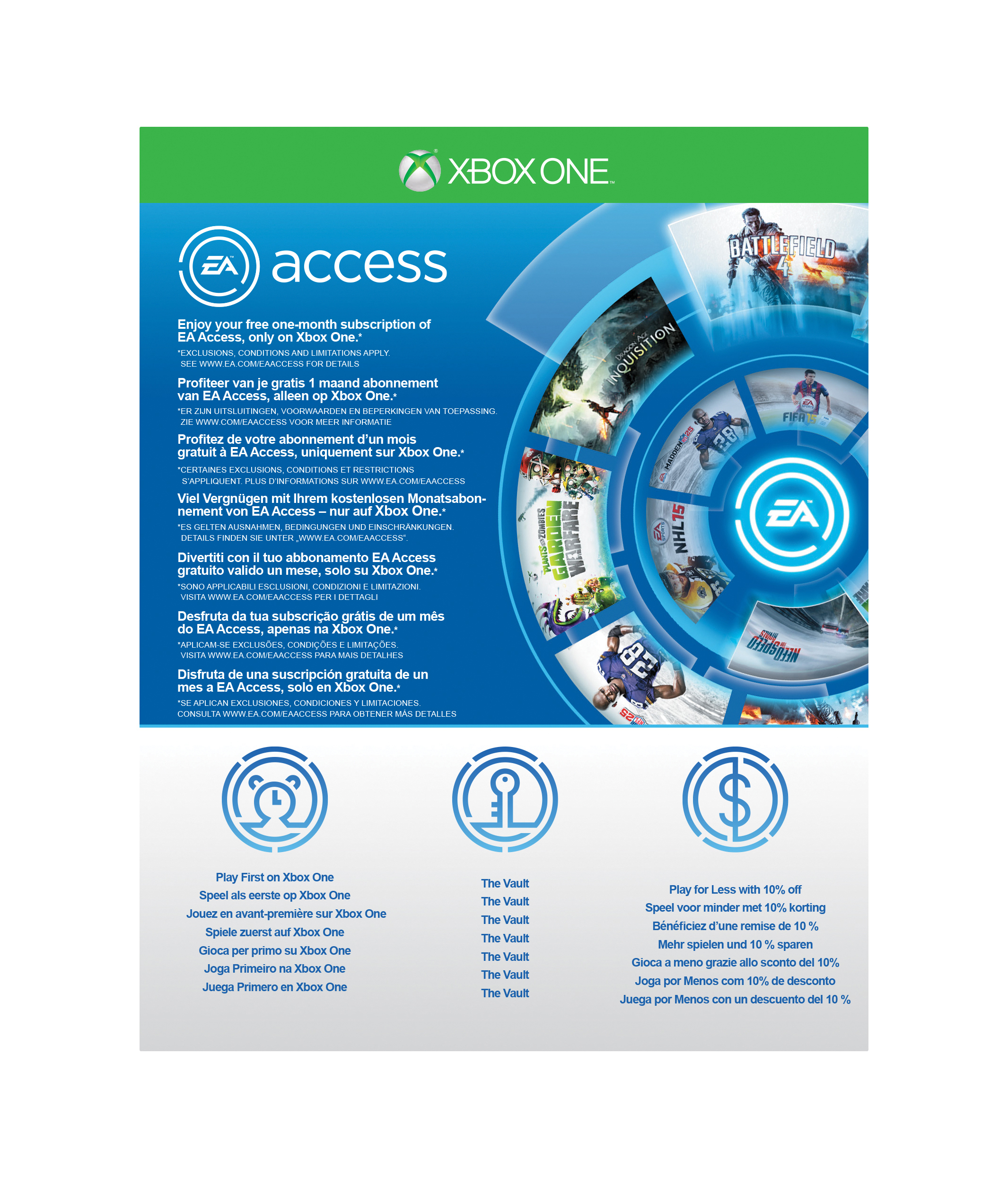 MICROSOFT Xbox One Konsole 500GB inkl. FIFA 16