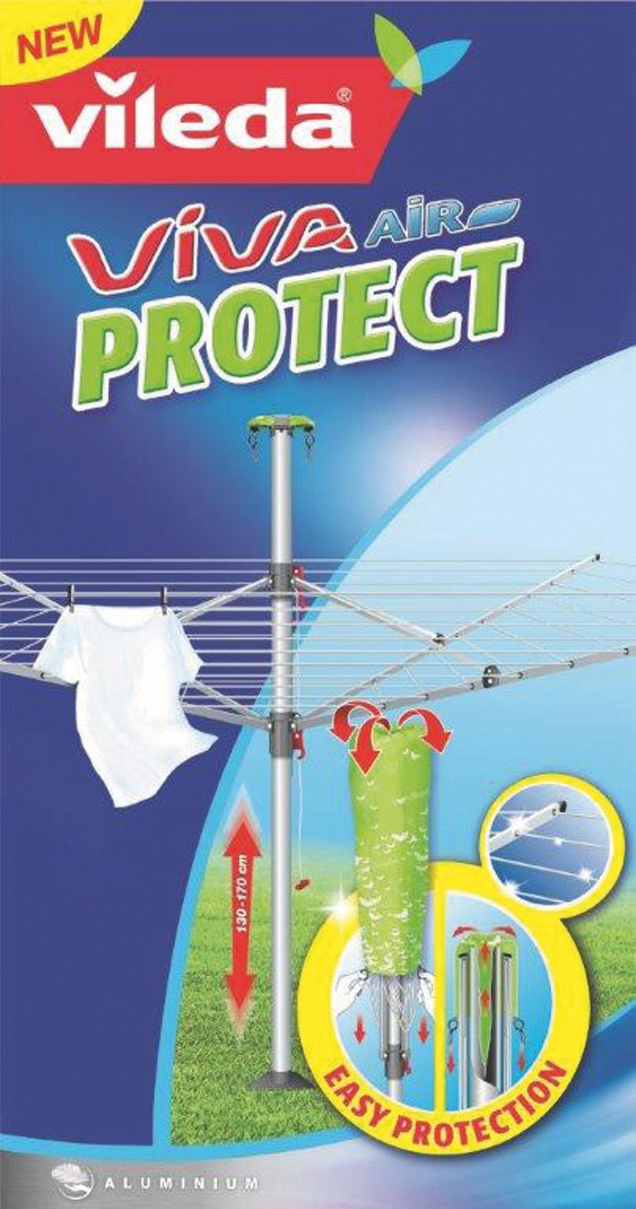 VILEDA 140931 Viva Air Protect Wäschespinne Weiß