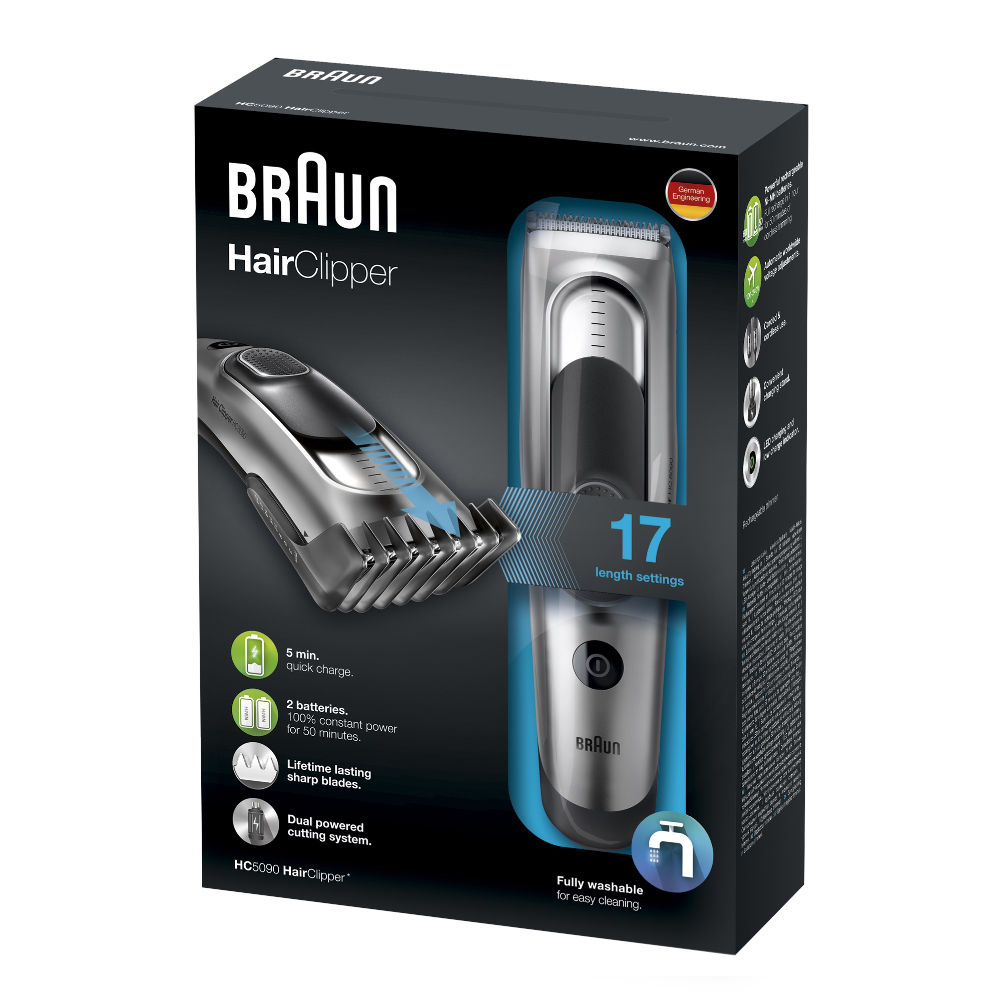 BRAUN Tondeuse cheveux (HC 5090)