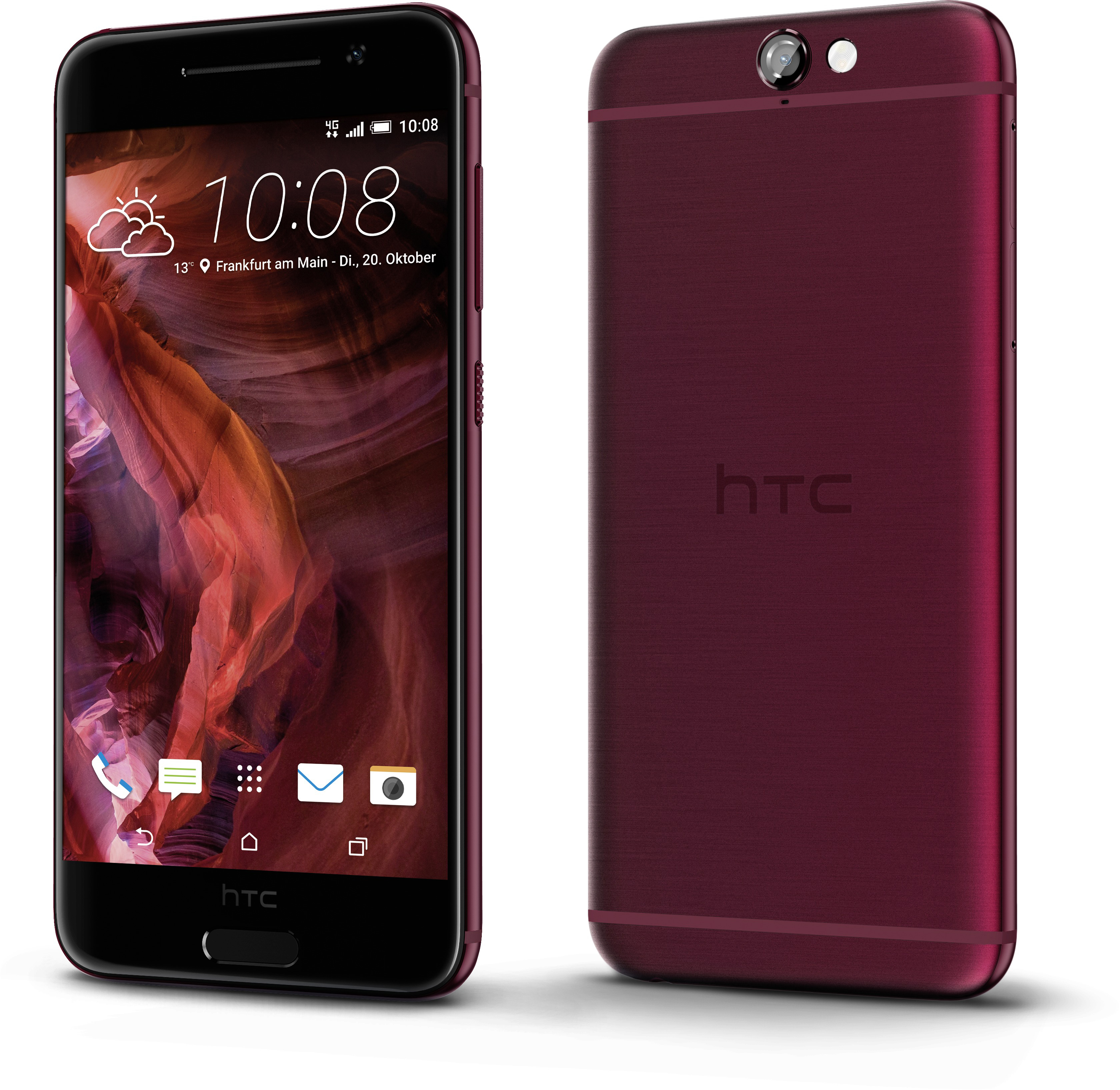 HTC One A9 16 GB Rot