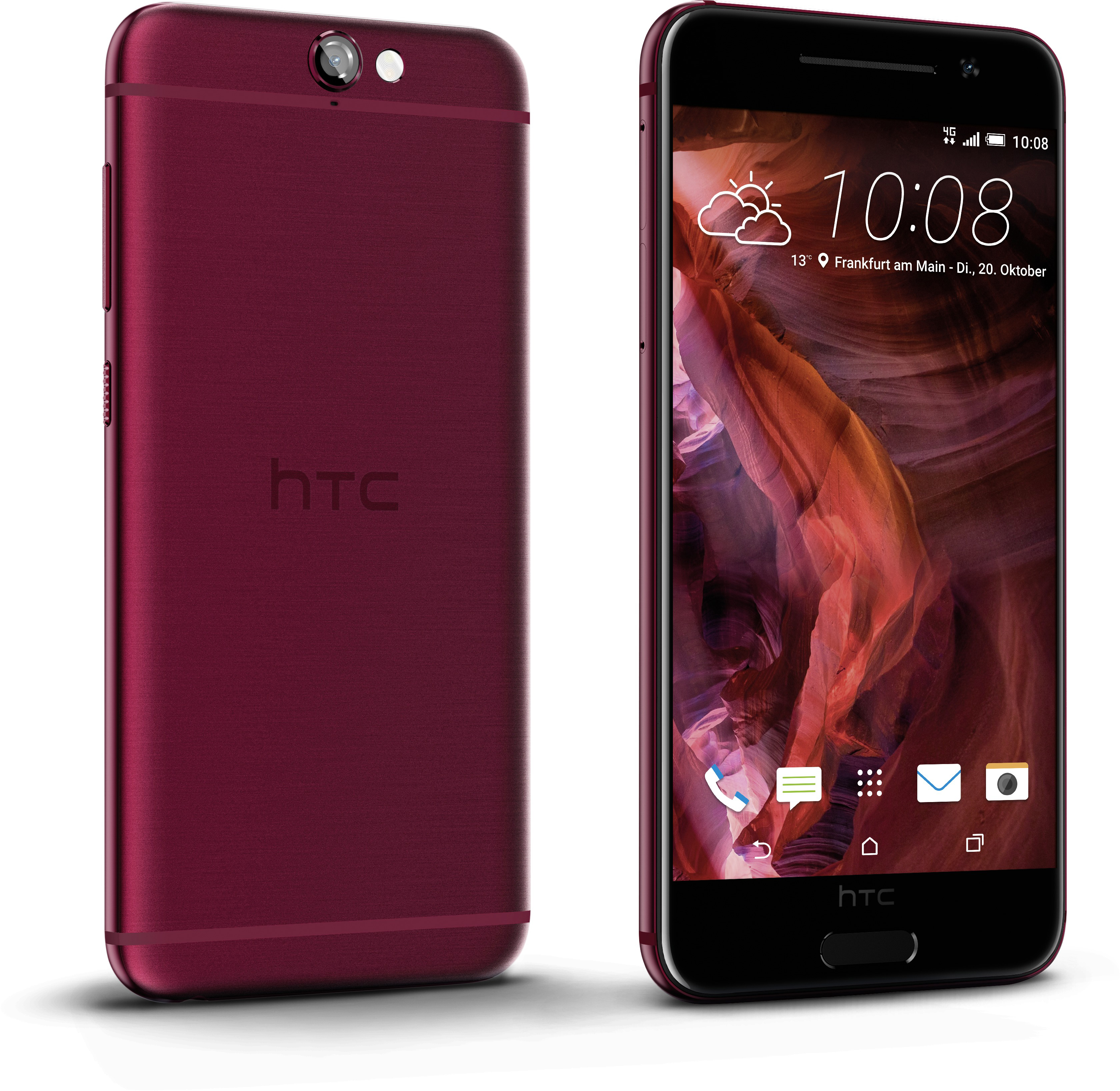 HTC One A9 16 GB Rot
