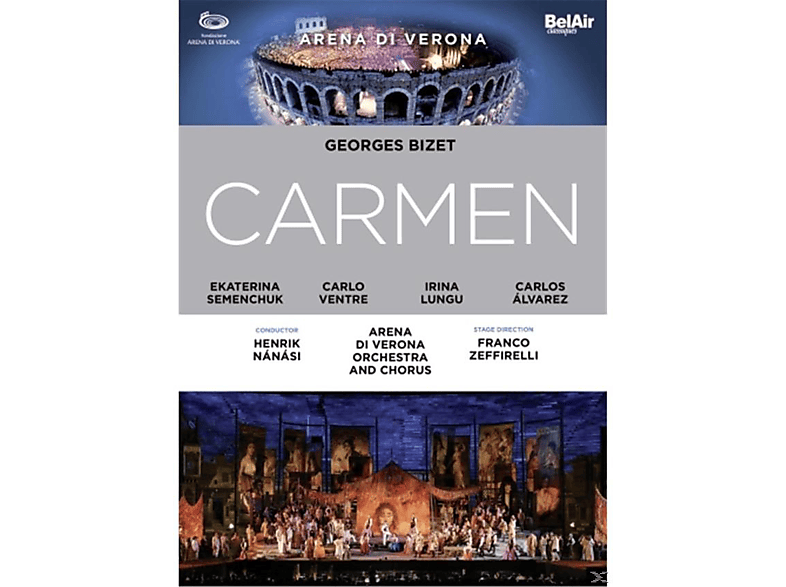 Dell\'arena E Verona Carmen - Orchestra VARIOUS, - Coro Di (DVD)