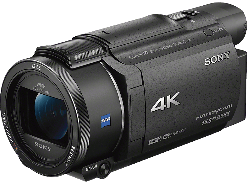 SONY FDRAX53 Zeiss Camcorder , Exmor R CMOS 8,57 Megapixel, 20xopt