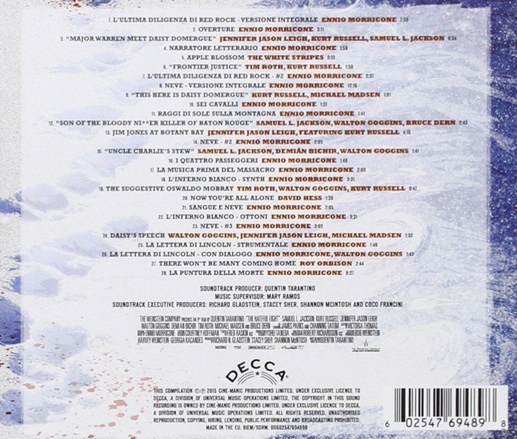 CD hátlap dalcímekkel. A dalok és a stáblista listája.
