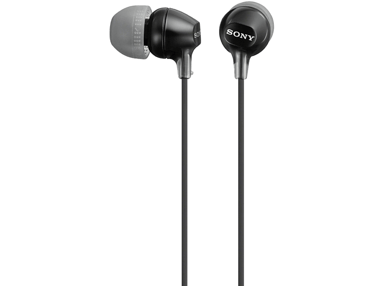 Sony In Ear Kopfhörer MDR-EX15AP, schwarz
