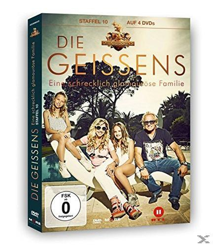DVD-Cover mit einer sitzenden Familie, einem Pool und Text auf Deutsch.