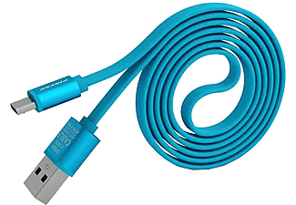 PINENG PN-303 Micro USB Şarj ve Data Kablosu Mavi