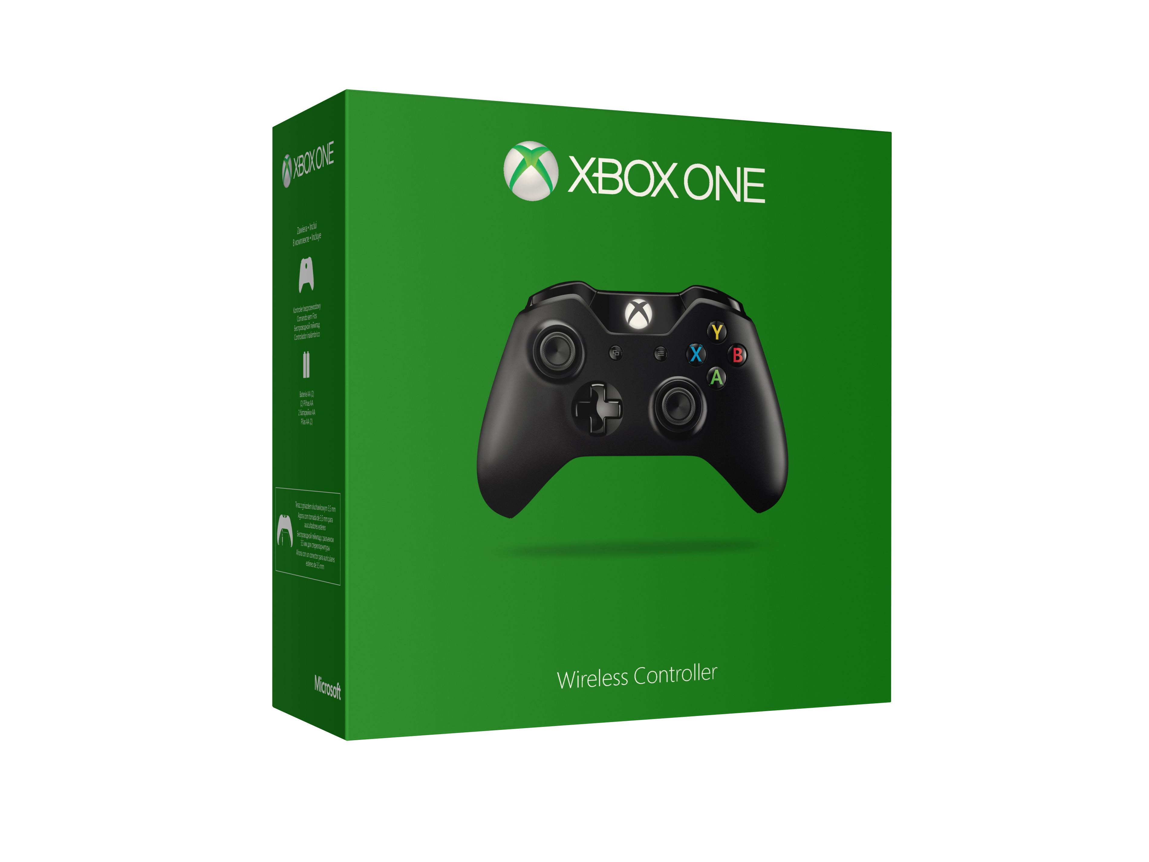 MICROSOFT Xbox One Wireless Controller (2015) Gamepad Schwarz für Xbox One