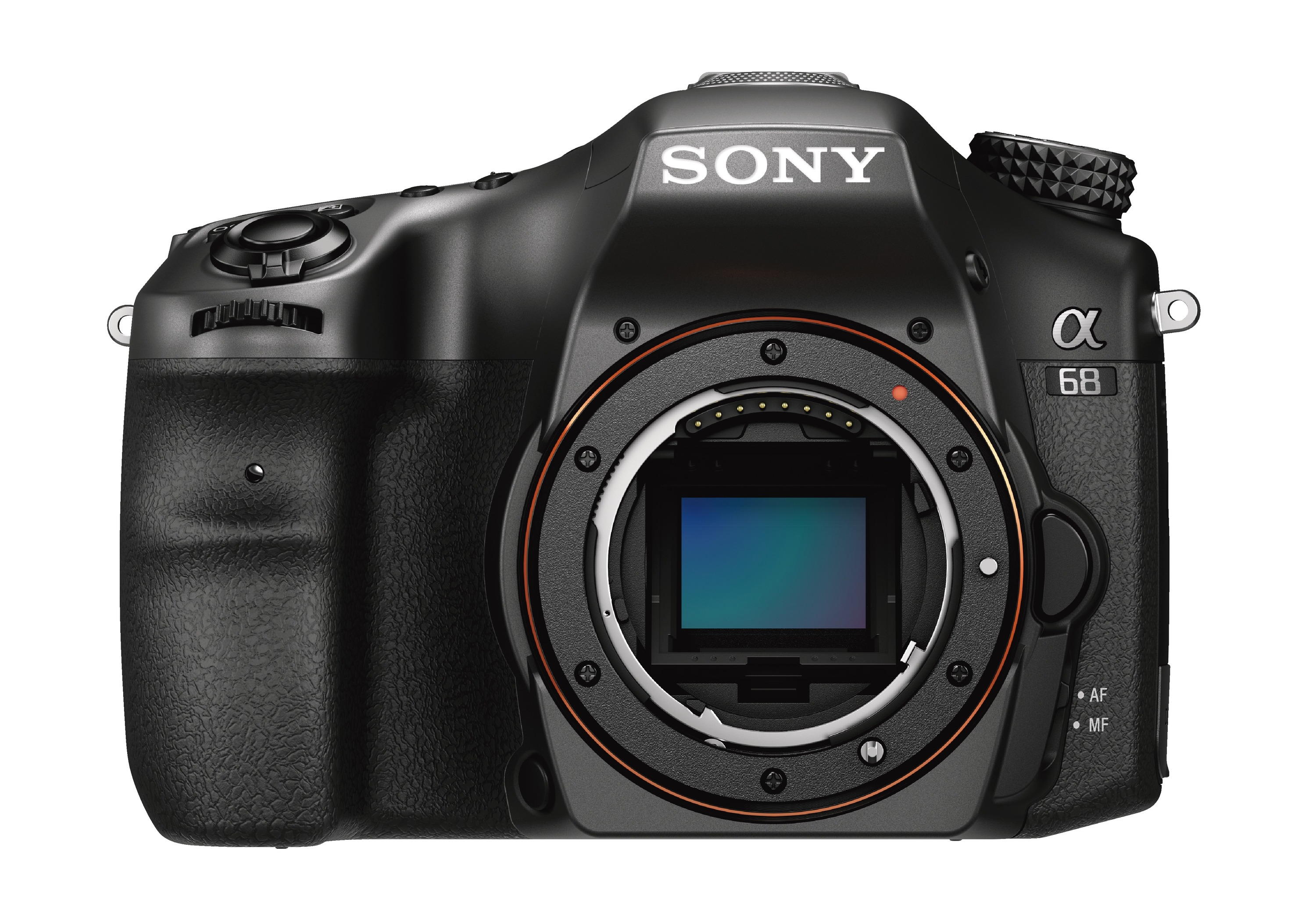 SONY Alpha 68 Kit (ILCA-68K) Spiegelreflexkamera, 24,2 Megapixel, Full-HD, 18-55 mm Objektiv (DT, SAM), Schwarz