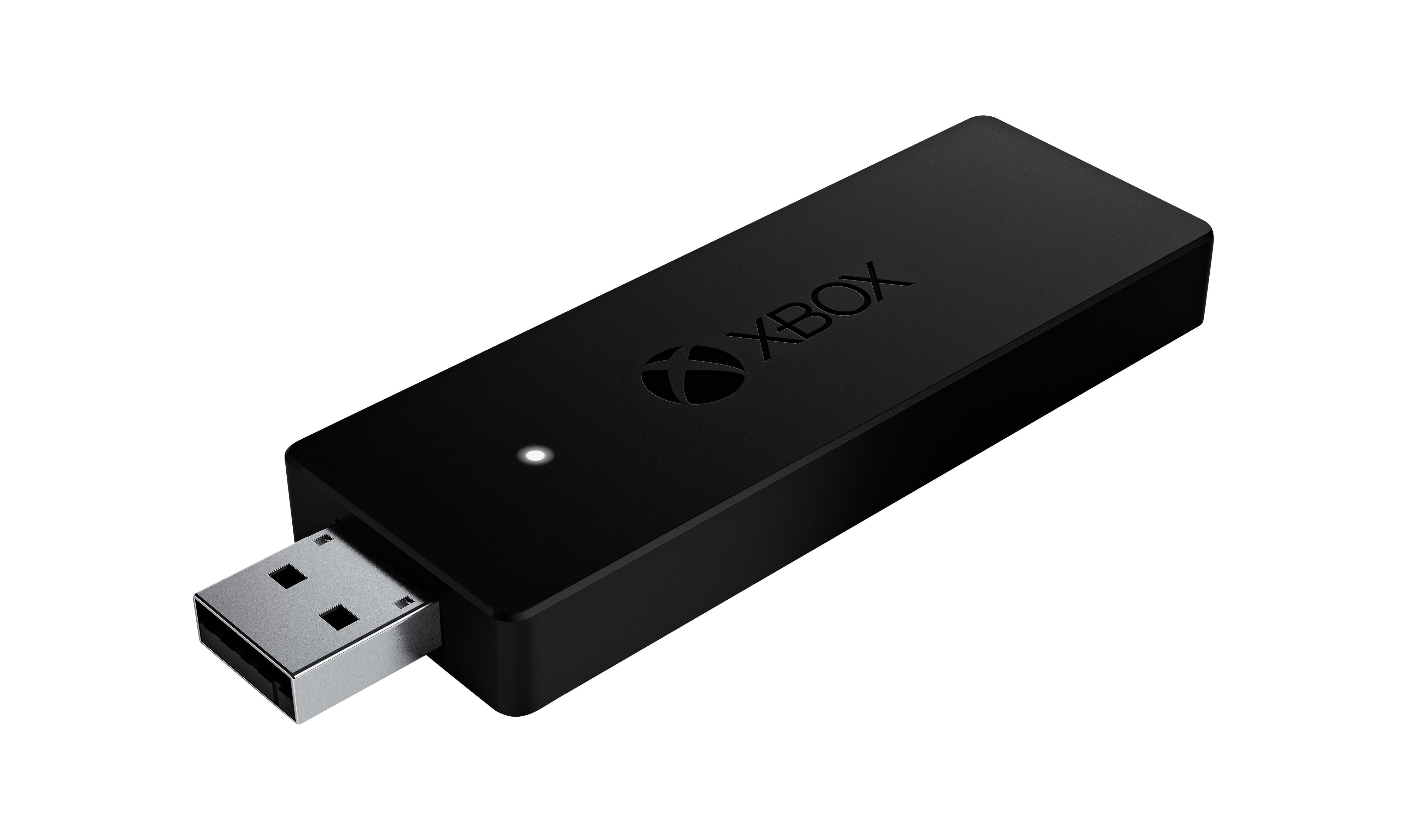 MICROSOFT Xbox One Controller + Wireless Adapter für Windows Wireless Controller Schwarz für PC