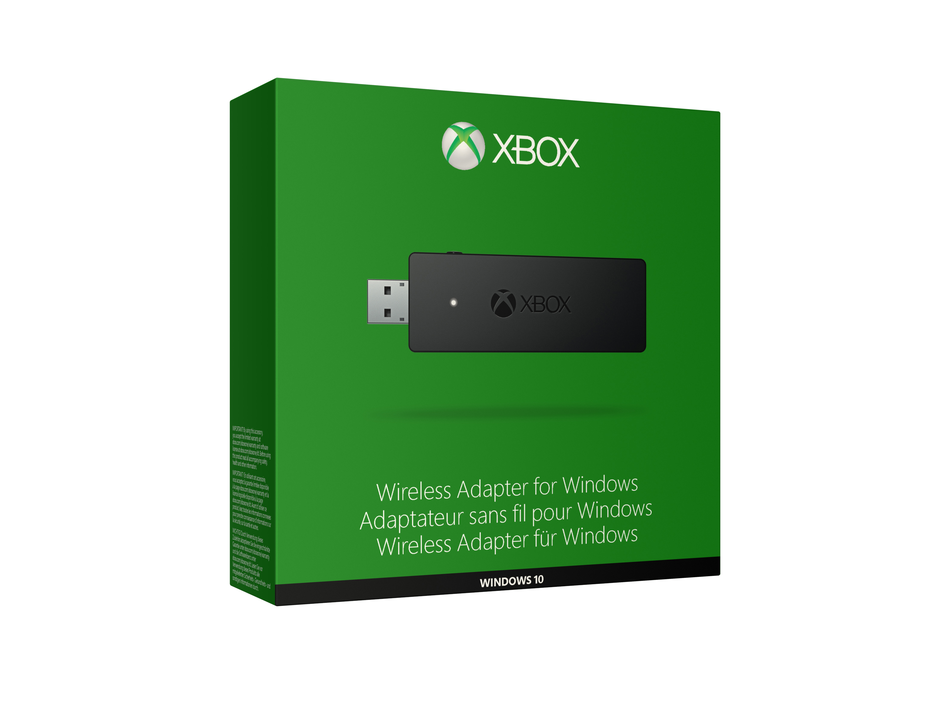 MICROSOFT Xbox One Wireless, Adapter für Windows, Schwarz