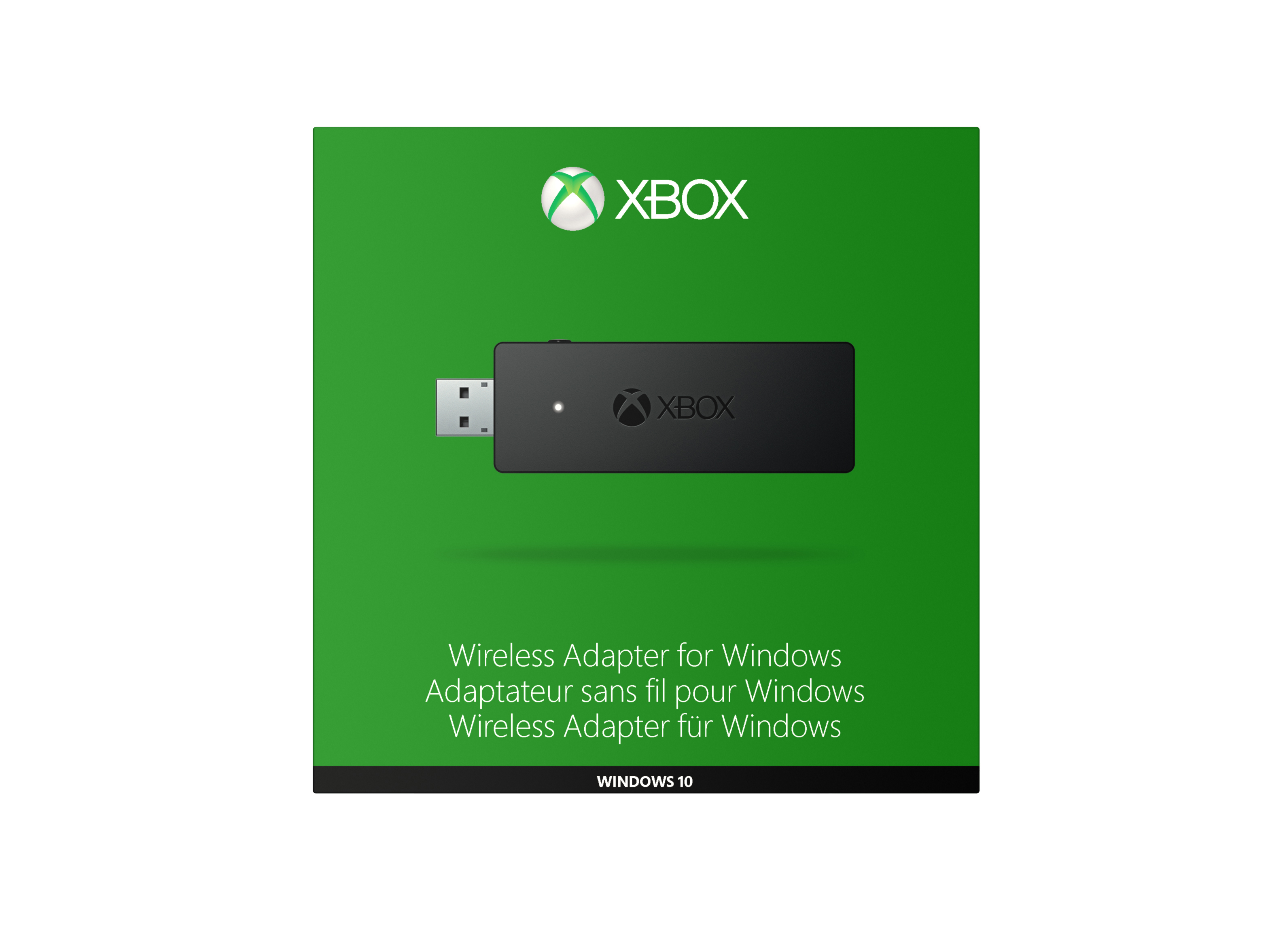 MICROSOFT Xbox One Wireless, Adapter für Windows, Schwarz