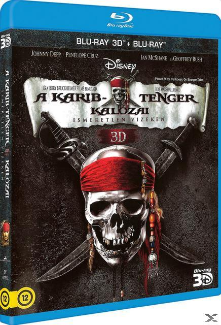 A Karib-tenger kalózai 4. - Ismeretlen vizeken (3D Blu-ray)