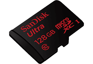 SANDISK microSDXC 128GB Ultra Class10 UHS-I, 80MB/s + adapter (139733) (SDSQUNC-128G-GN6IA)