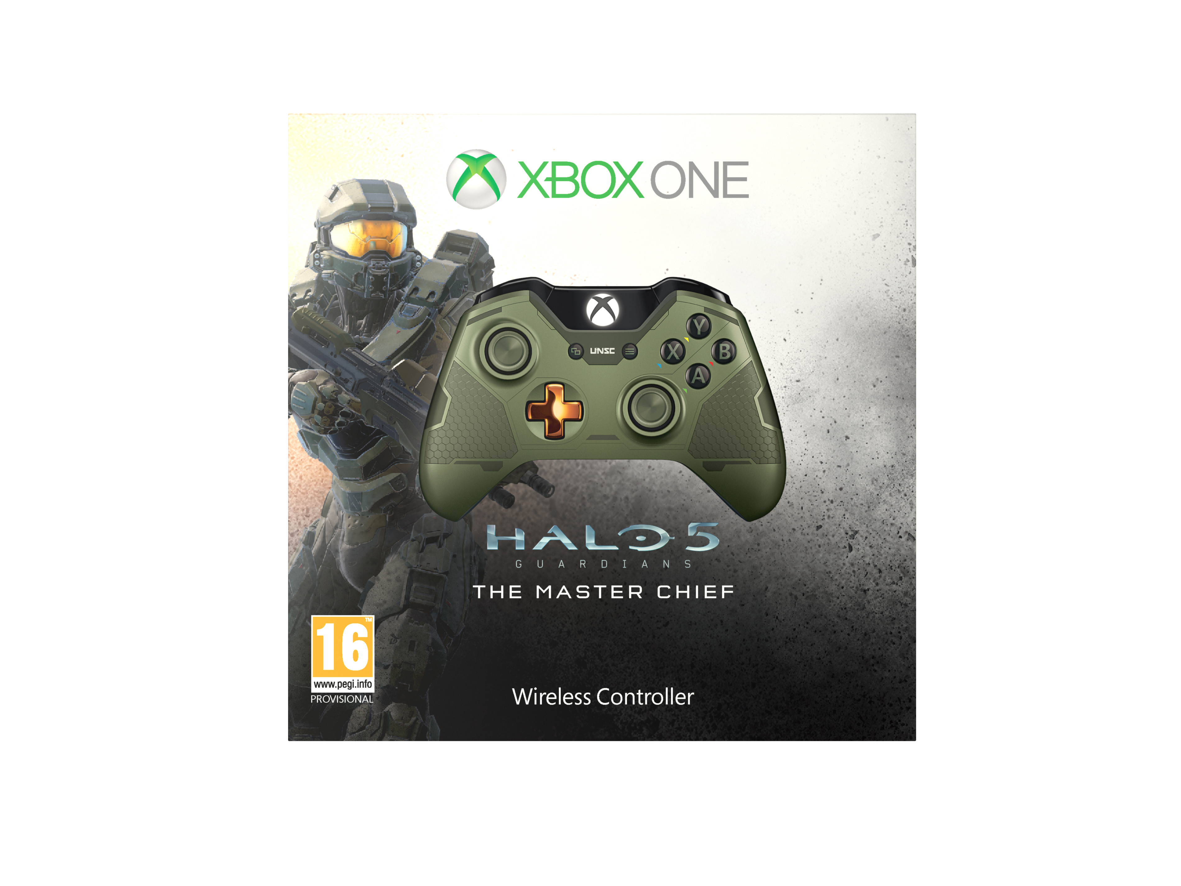 MICROSOFT Xbox One Wireless Controller - Master Chief Limited Edition Gamepad Grün für Xbox One