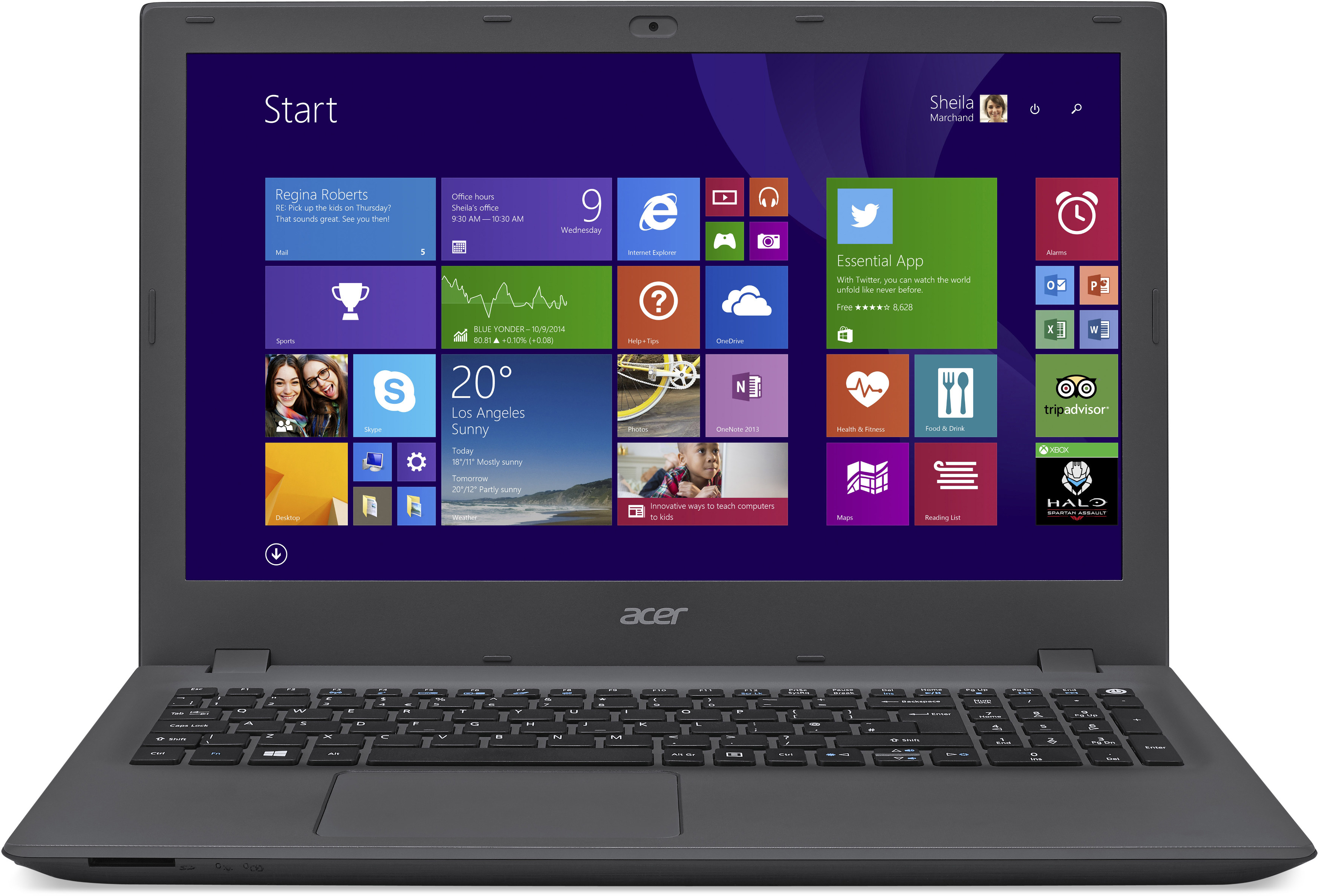 ACER Aspire E 15 E5-573G-36P1 - 15,6 Zoll - Intel® Core™ i3 i3-5005U - 4 GB - 500 GB - Windows 10 (64 Bit)