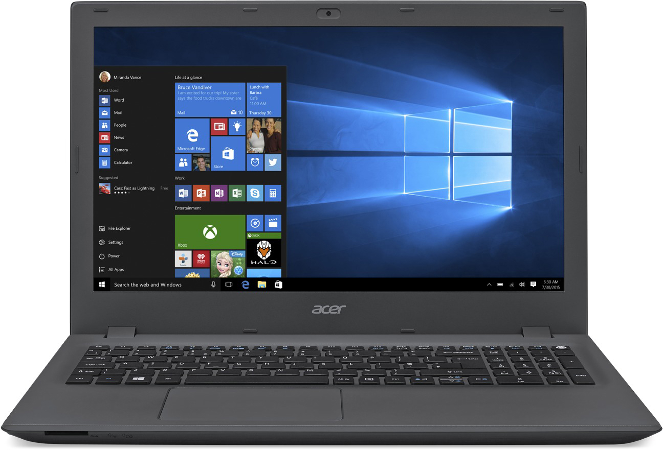 ACER Aspire E 15 E5-573G-36P1 - 15,6 Zoll - Intel® Core™ i3 i3-5005U - 4 GB - 500 GB - Windows 10 (64 Bit)