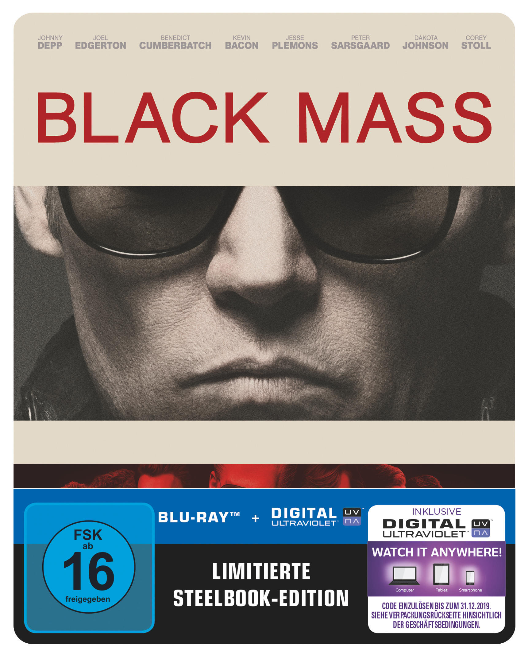 Black Mass (Exklusive Steel-Edition) Blu-ray