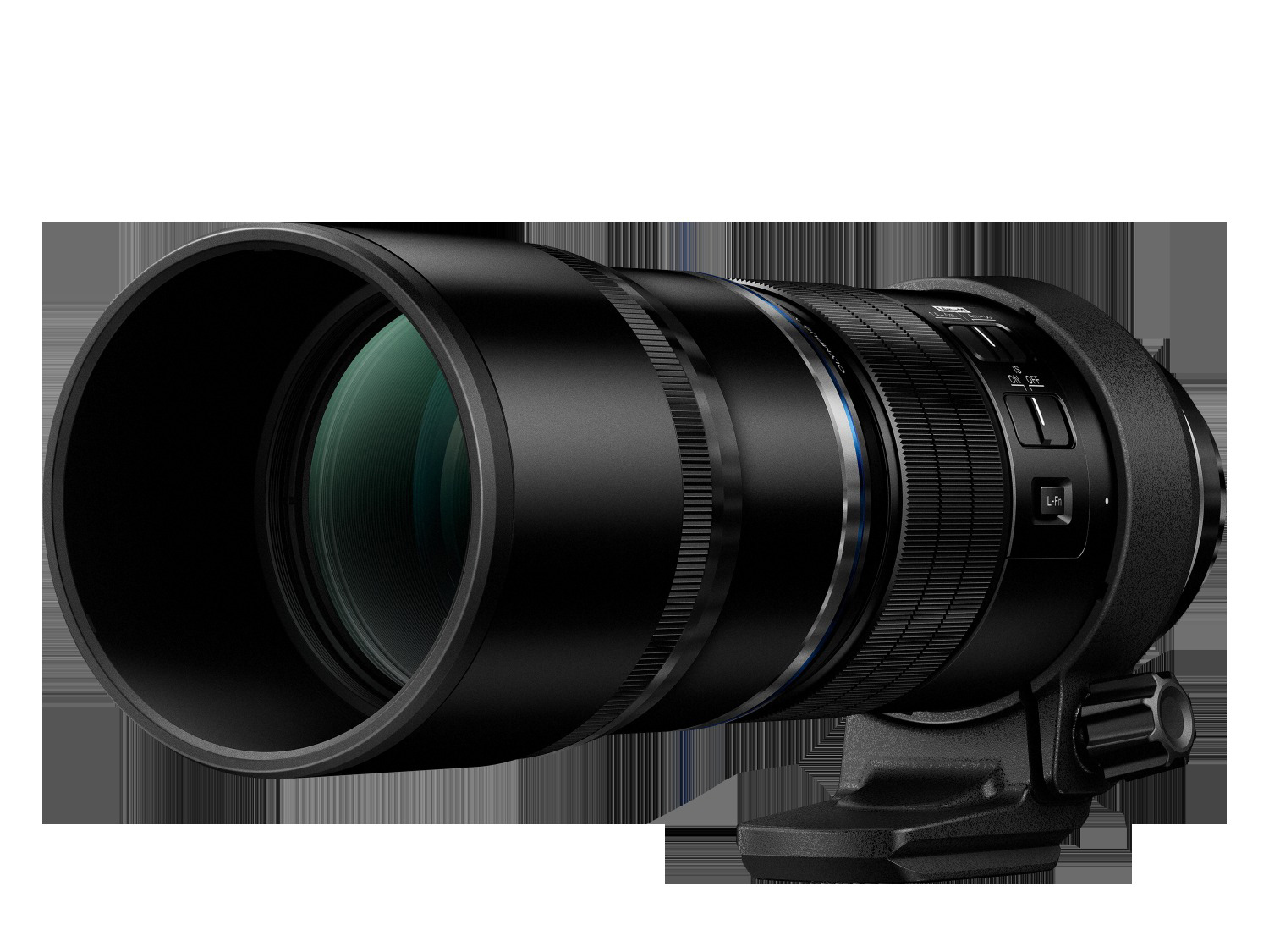 OLYMPUS M.ZUIKO DIGITAL ED 300 mm - 300 mm 1:4.0 IS (Objektiv für Micro-Four-Thirds, Schwarz)