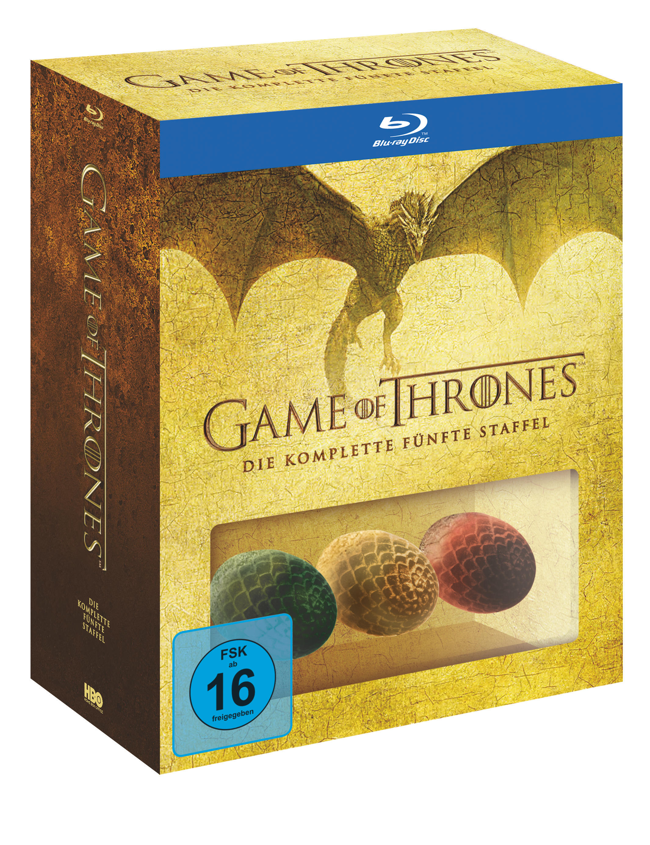 Game Of Thrones - Staffel 5 (Exklusiv: 3 Dracheneier + Bonus-Disc) Blu-ray