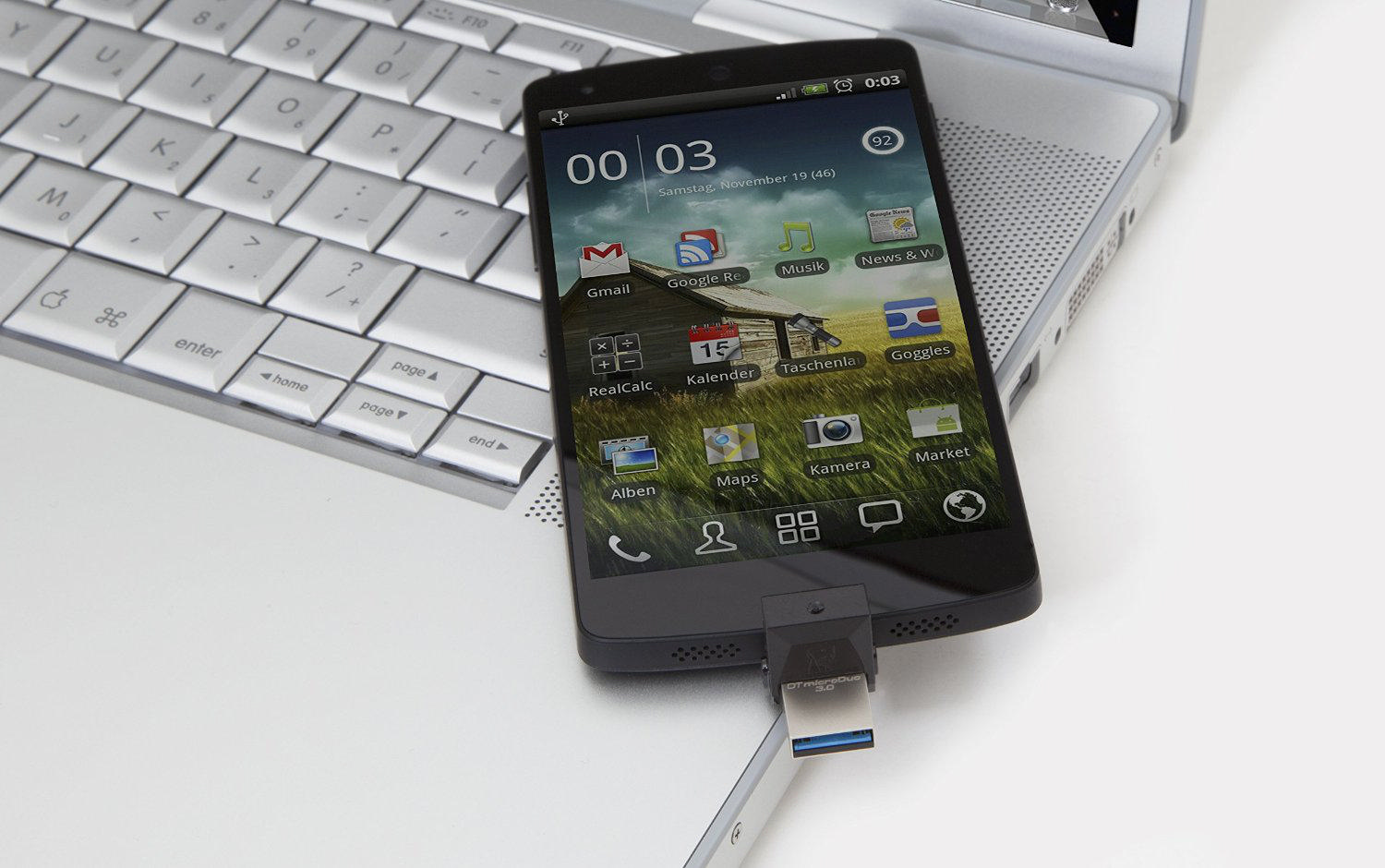 KINGSTON 32GB DT MicroDuo USB 3.0 USB Bellek