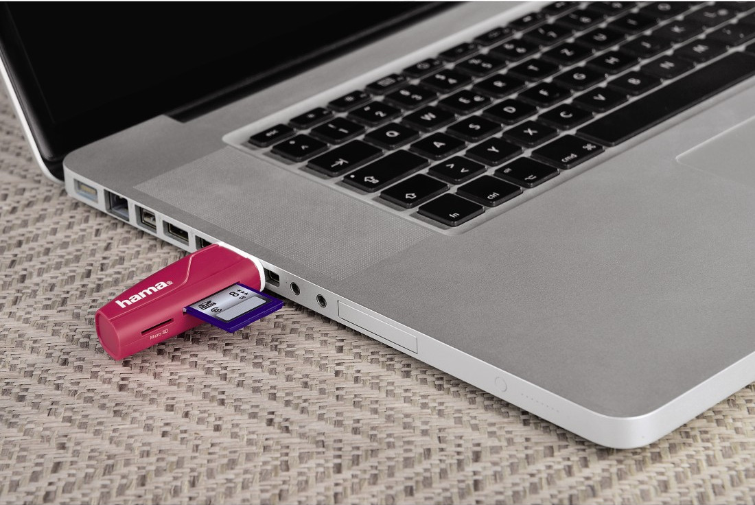 HAMA Lecteur de cartes mémoire USB 2.0 (54133)