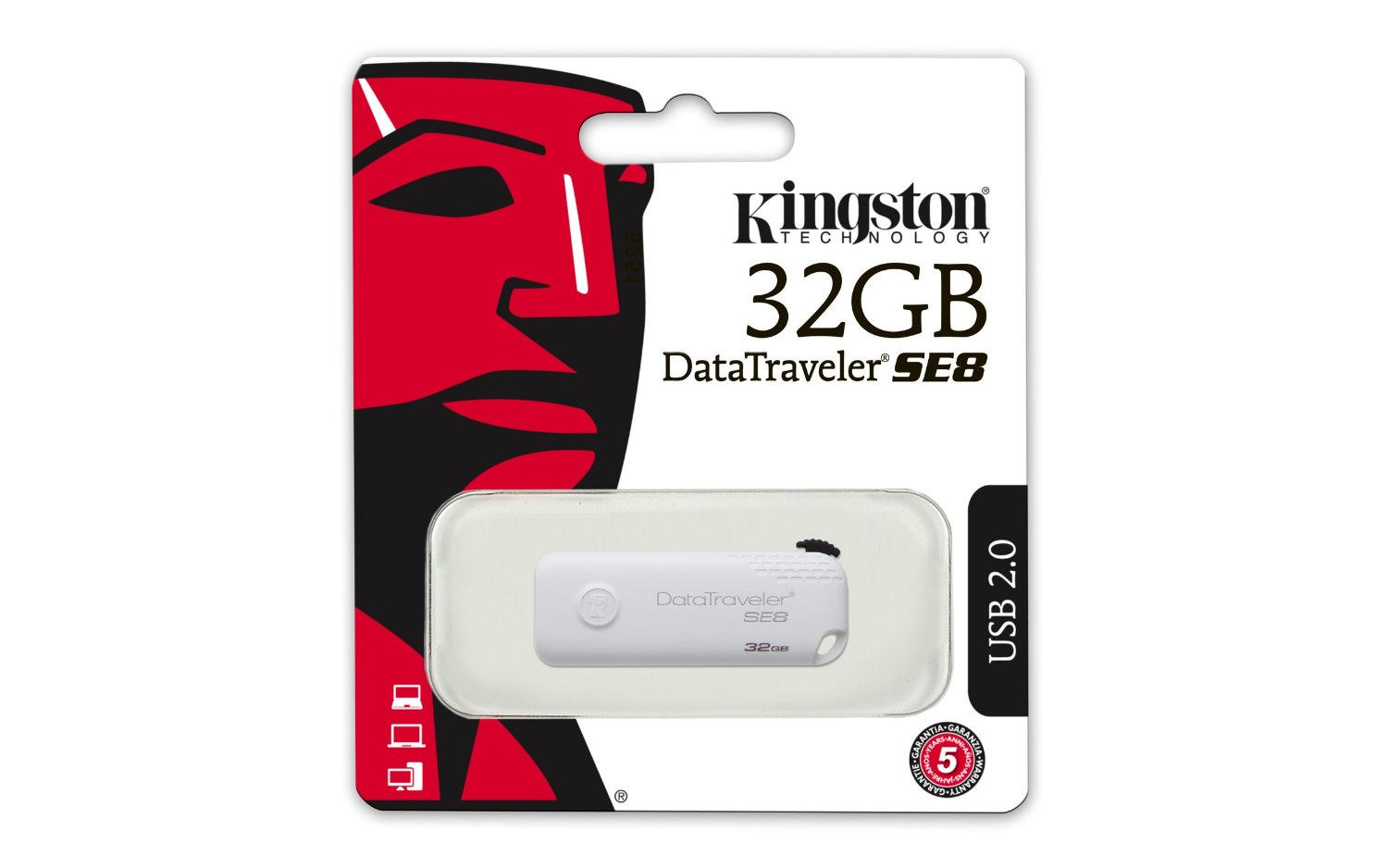 KINGSTON USB 2.0 32GB USB Bellek Data Traveler DTSE8