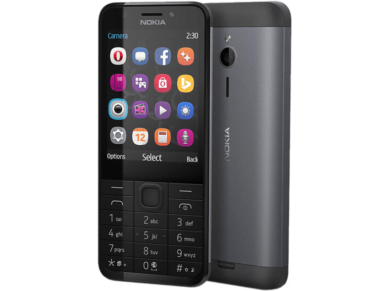 NOKIA 230 DualSIM Fekete K rtyaf ggetlen Mobiltelefon Media