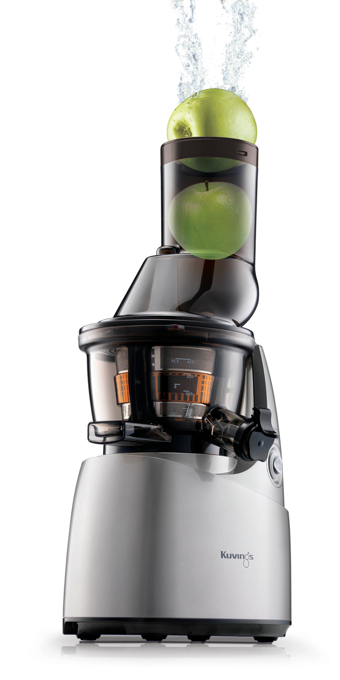 KUVINGS Whole Slow Juicer B 6000 S Slow Juicer 240 Watt, Silber