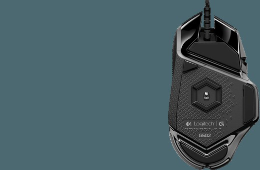 LOGITECH G502 Proteus Spectrum Gaming Maus, Schwarz