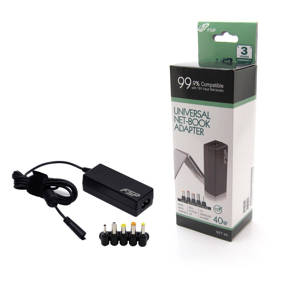 FSP NET40 40W Laptop Universal Adaptör