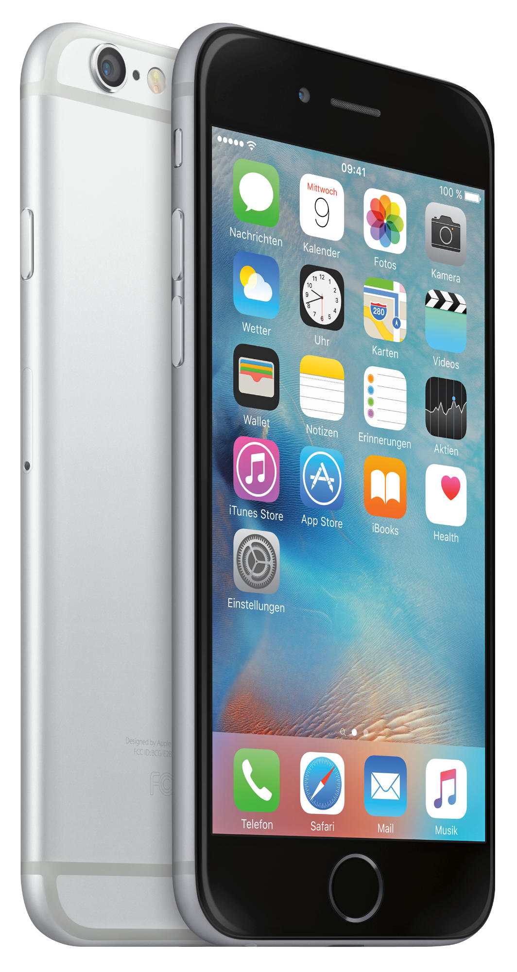 APPLE iPhone 6 16 GB Space Grau 16 GB, Grau