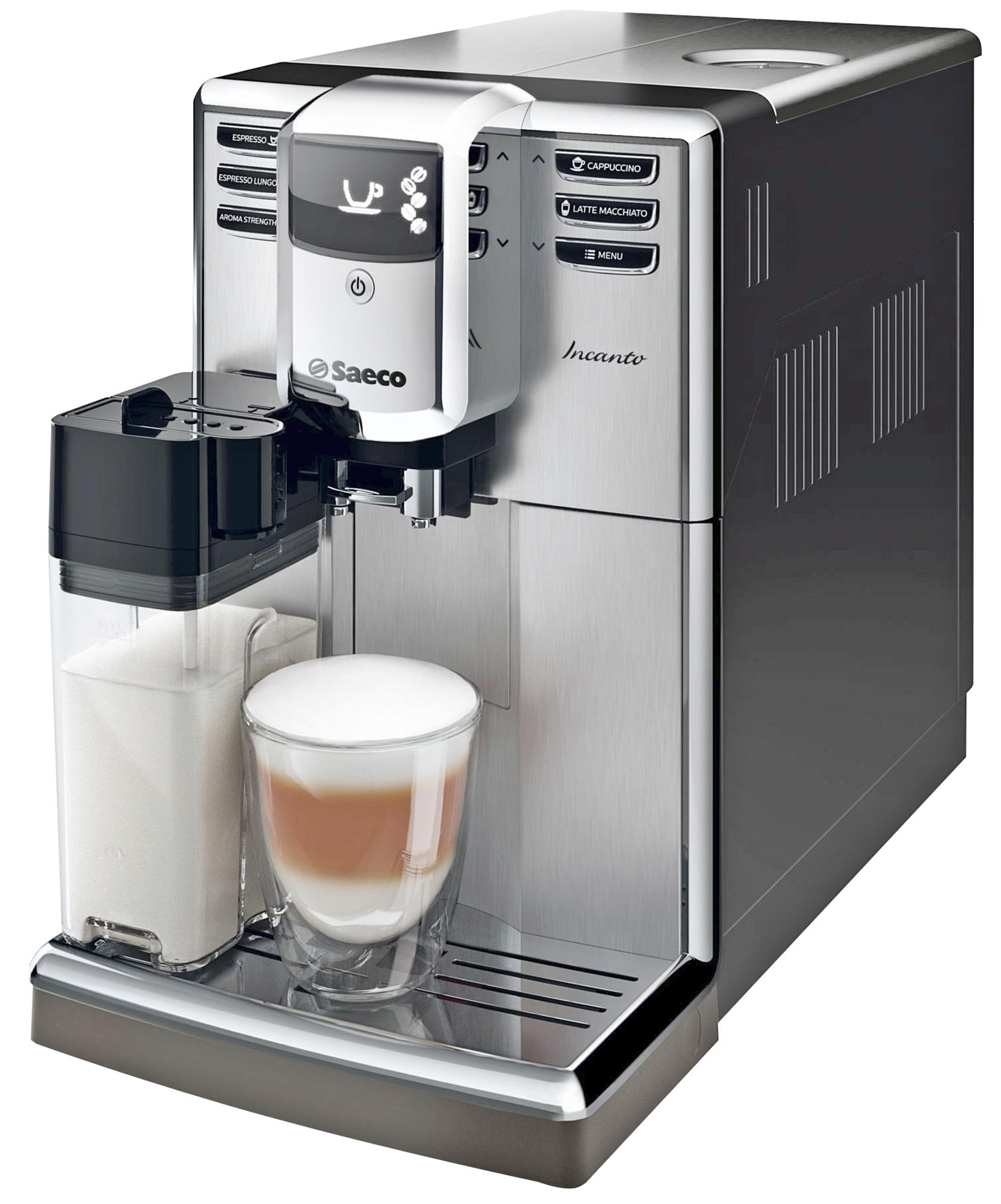 SAECO HD8917/01 Incanto Kaffeevollautomat Edelstahl/Schwarz