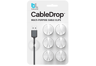 BLUELOUNGE CABLEDROP WHITE - Kabelhalterung (Weiss)