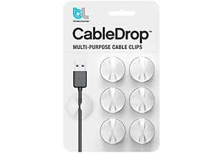 BLUELOUNGE CableDrop, blanc - Support pour câble (Blanc)